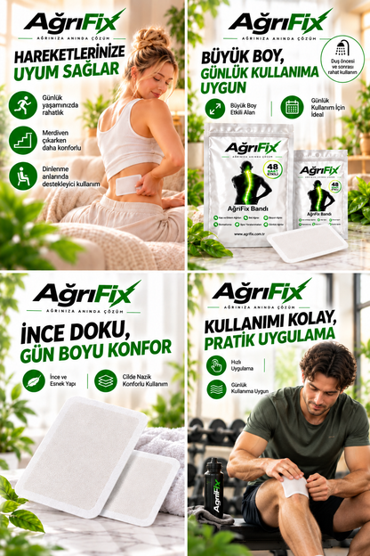 Ağrıfix ile ağrılarınıza son verin.