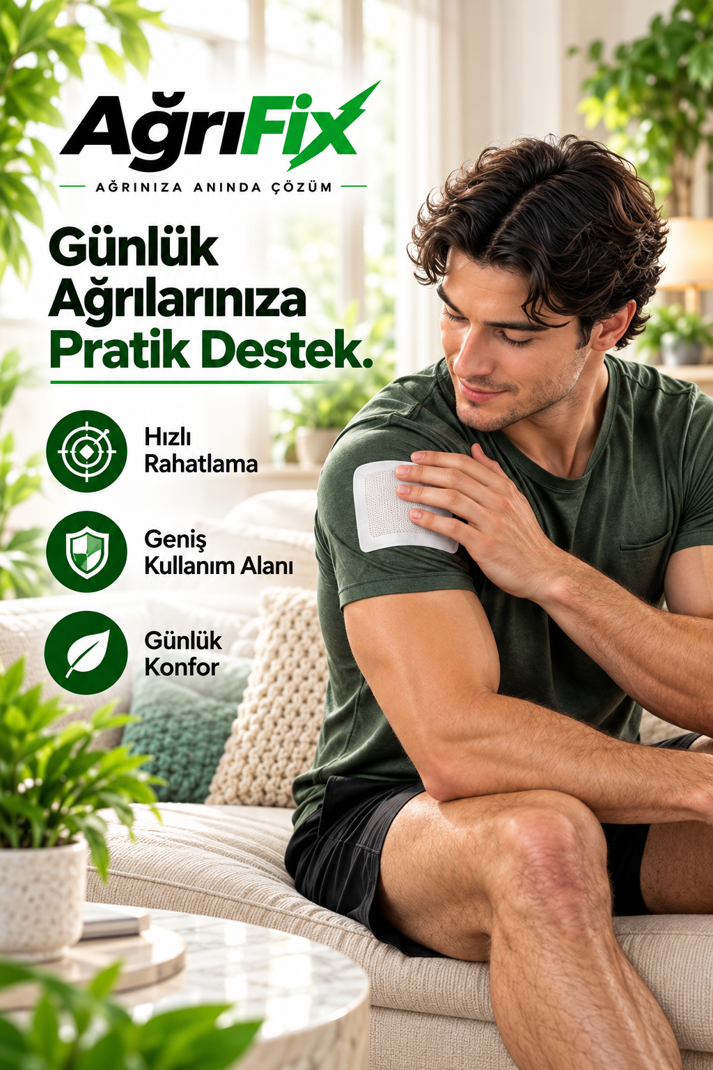 Ağrıfix ile ağrılarınıza son verin.